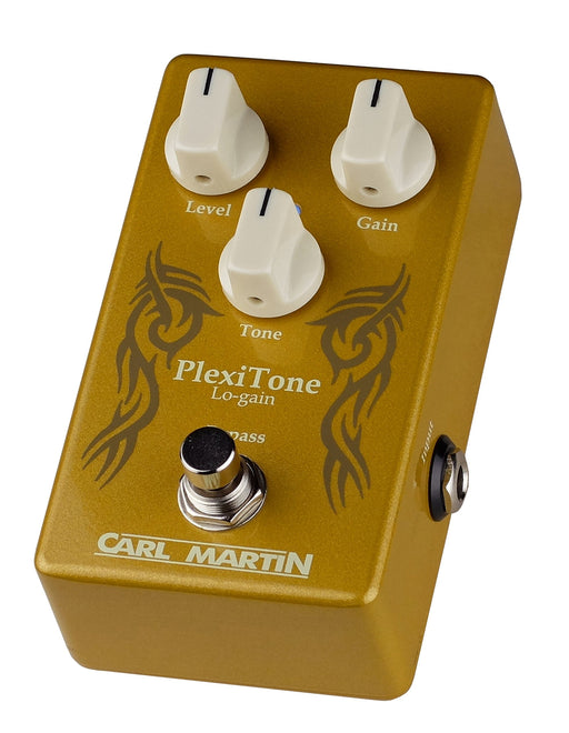 Carl Martin Effects Pedal PlexiTone Single Ch. Lo-Gain Overdrive Diecast Body_1