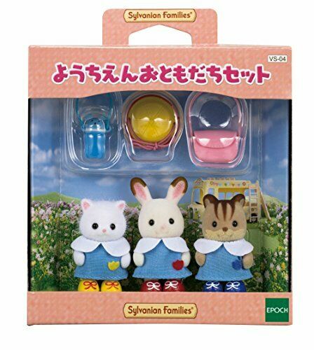 Epoch Sylvanian Families dolls kindergarten friends set VS-04 NEW from Japan_2