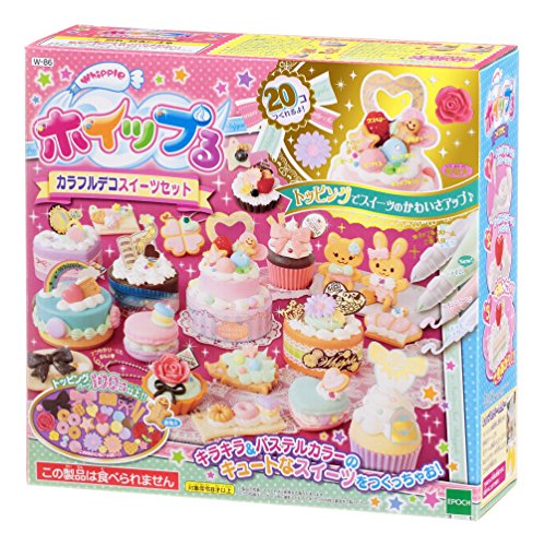 DIY Whipple Cream Toy Kit Mix Cream Party set W-86 Epoch NEW from Japan_1