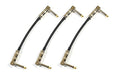 CANARE GS-6 Black 20cm L-L type patch cable 3 pcs set ‎PA-86 Connect effectors_1