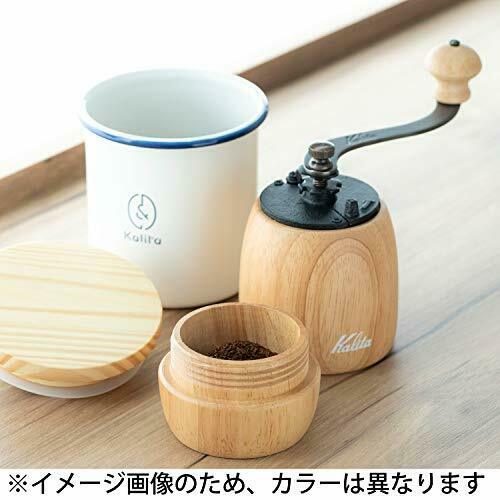 Kalita Japan Coffee Mill Hand Grinder KH-9 H175mm Brown #42121 NEW_4