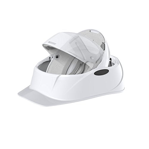 Tanizawa Portable Disaster Prevention Helmet Crubo White ABS (27.8x 20.8x 14 cm)_2