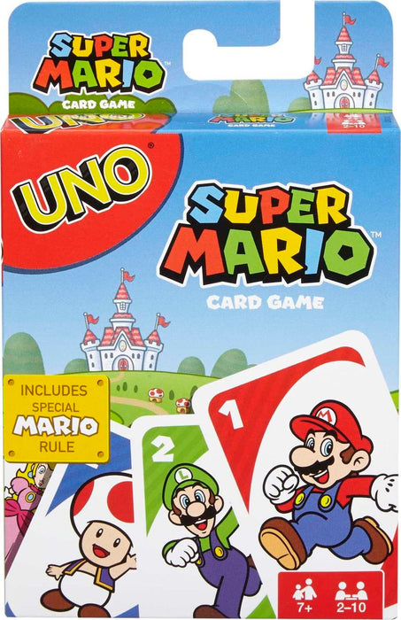 MATTEL Uno Super Mario [Special rule Card Invincible Mario & White Mario] DRD00_1