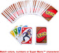 MATTEL Uno Super Mario [Special rule Card Invincible Mario & White Mario] DRD00_2