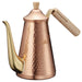 Kalita Coffee Drip Pot Slim Copper 0.7L Wood Handle TSUBAME&Kalita #52204 NEW_2