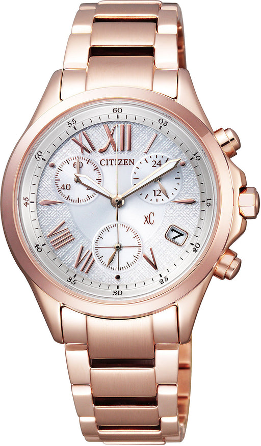 CITIZEN xC FB1403-53A Eco-Drive Solor Women Watch Chronograph Stainless Steel_1