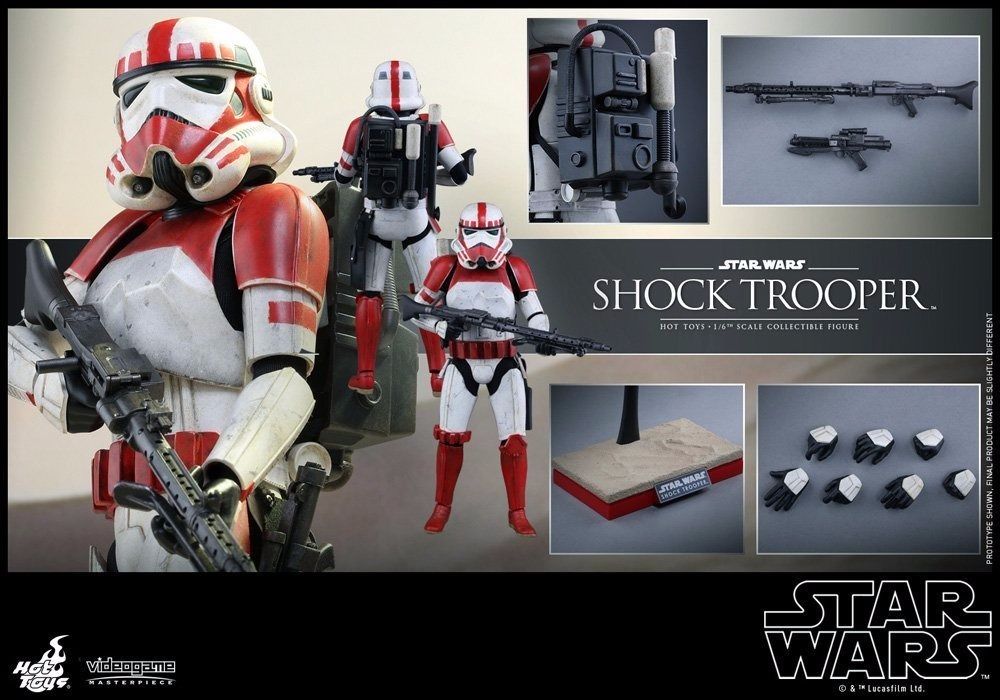 Videogame Masterpiece Star Wars SHOCK TROOPER 1/6 Action Figure Hot Toys Japan_7