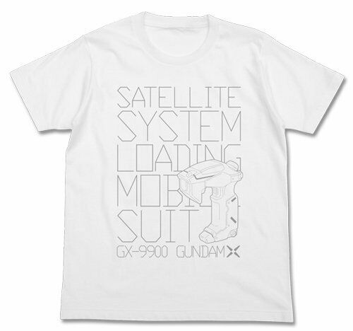 Cospa After War Gundam X satellite system T-shirt White M size NEW from Japan_1