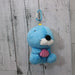 Shinada Global Bonobono Stuffed toy with carabiner Blue Polyester BOBK-0148 NEW_5