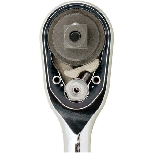 KTC Nepros NBR290 1/4 Inch 6.3sq Ratchet Handle 90 Gears NEW from Japan_3