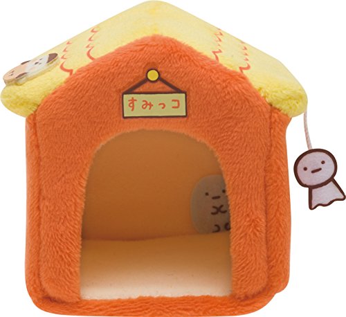 San-x Sumikko Gurashi Collection Small House Mushroom Plush Stuffed Toy NEW_1