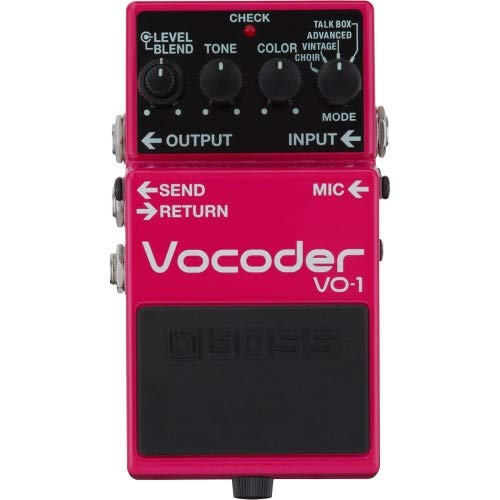 BOSS VO-1 Vocoder Guitar effector Pink NEW from Japan_1