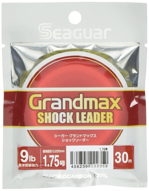 KUREHA Seaguar Grand Max Shock Leader 30m 9lb #1.75 Fluorocarbon Fishing Line_1