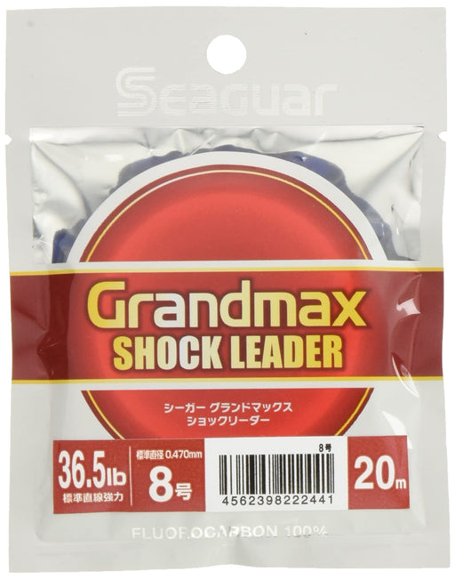 KUREHA Seaguar Grand Max Shock Leader 20m 36.5lb #8 Fishing Line dia.:0.47mm NEW_1