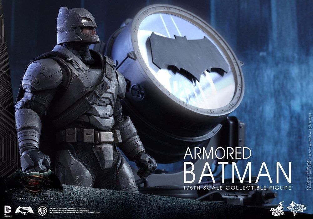 Movie Masterpiece Batman v Superman ARMORED BATMAN 1/6 Figure Hot Toys NEW Japan_3