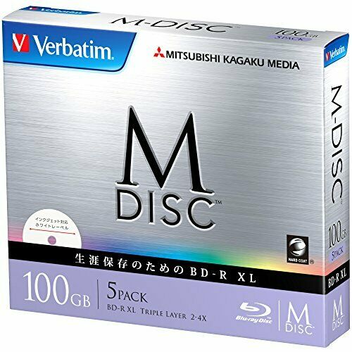 Verbatim 1000 Years Archival Verbatim MDisc BDXL Inkjet Printable 100GB 4x Speed_1