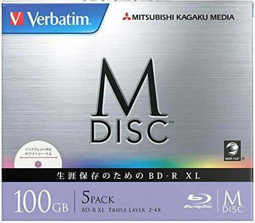 Verbatim 1000 Years Archival Verbatim MDisc BDXL Inkjet Printable 100GB 4x Speed_2