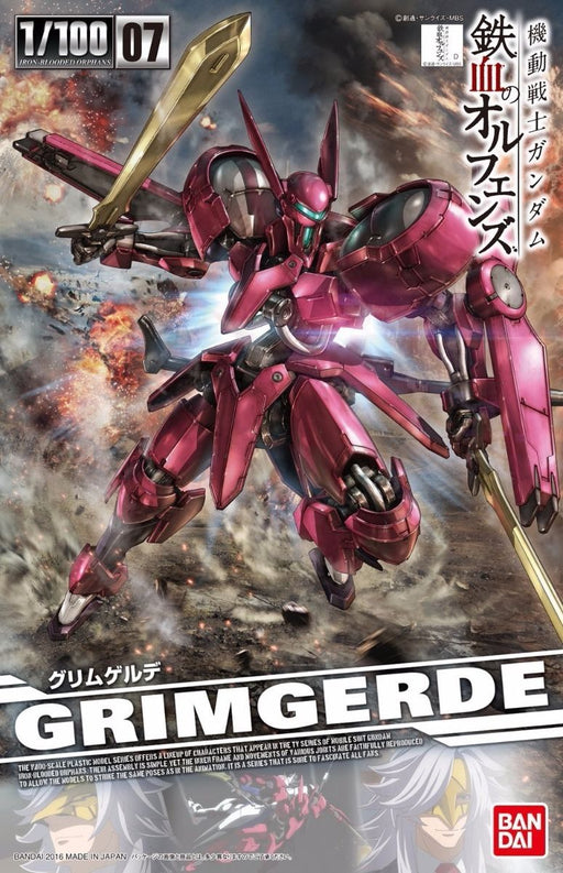 BANDAI 1/100 GRIMGERDE Plastic Model Kit Gundam Iron-Blooded Orphans NEW Japan_1