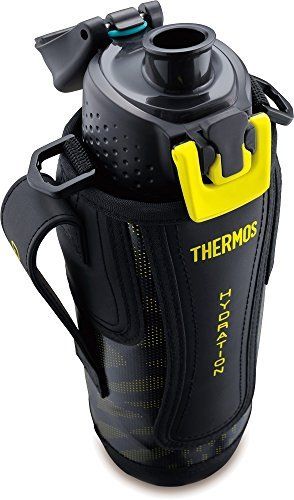 THERMOS vacuum insulation sports bottle 1.0 L black yellow FFZ - 1001 F BKY NEW_4