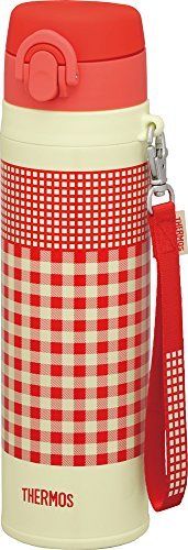 THERMOS Water bottle vacuum insulation mobile Red Orange 550 ml JNT-550 R-OR_1