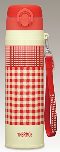 THERMOS Water bottle vacuum insulation mobile Red Orange 550 ml JNT-550 R-OR_2