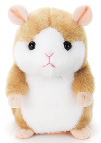 TAKARATOMY A.R.T.S Mimicry Pet Talking Hamster Plush Toy Peanut Cream NEW_2