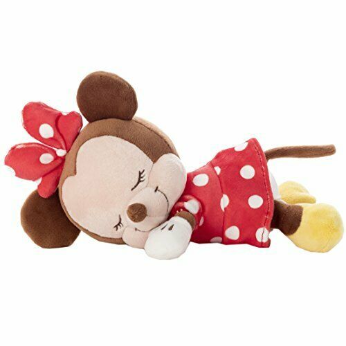 Disney Sleeping Soundly Friend Plush Doll Minnie Mouse (S) Stuffed Toys NEW_1