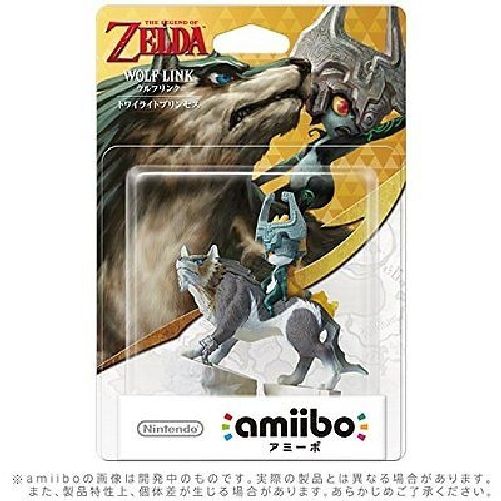Nintendo amiibo Wolf Link Twilight Princess 3DS Wii U Game Accessories NEW Japan_2