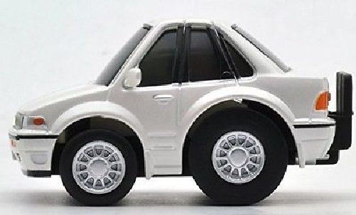 Tomytec Choro Q zero Z-42b Nissan Cefiro White Pullback Car from Japan_5