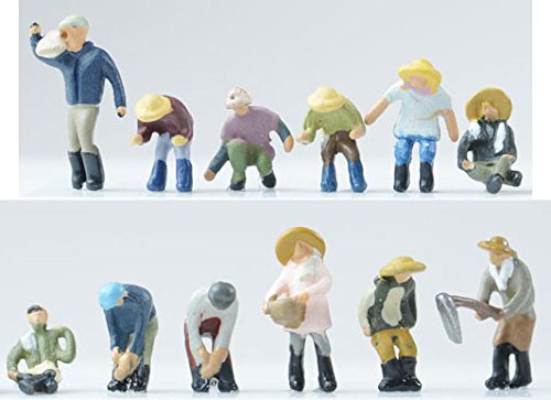 Tomytec DioColle Scene Collection The Ningen 109 Farmers 265917 N Gauge NEW_2