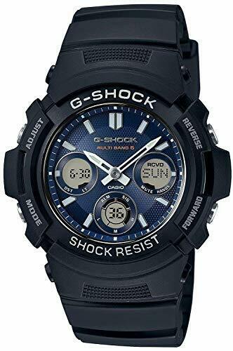 CASIO wrist watch G-SHOCK radio solar AWG-M100SB-2A Men's overseas model NEW_1