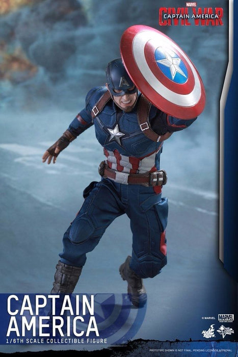 Movie Masterpiece Civil War CAPTAIN AMERICA 1/6 Figure Hot Toys NEW from Japan_3