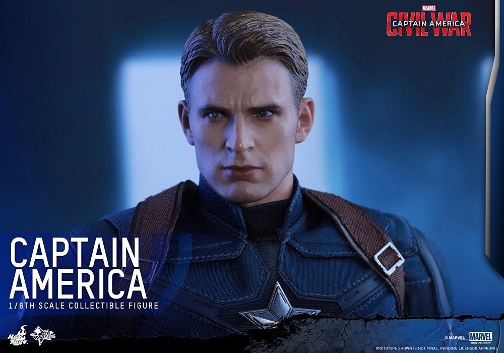 Movie Masterpiece Civil War CAPTAIN AMERICA 1/6 Figure Hot Toys NEW from Japan_6