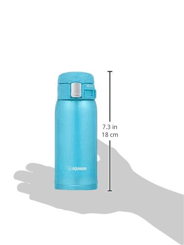 Zojirushi SM-SC36-AV Stainless Thermos Mug Bottle 0.36L Turquoise Blue NEW_6