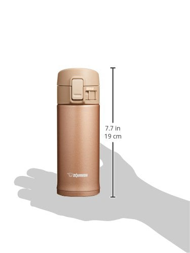 Zojirushi Water bottle direct drink 360ml Rosegold SM-KC36-NM NEW from Japan_7