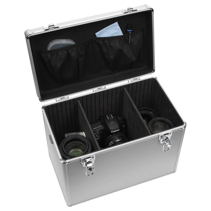 HAKUBA Hard case Aluminum case AC-02 LL 26L with Shoulder Belt ALC-AC02-LL NEW_6