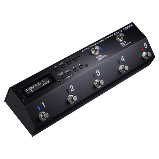 BOSS ES-5 Effects Switching System 5 Loop Switcher Black ‎ES-5_SML Foot Switch_2