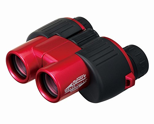 Vixen 8x binoculars Arena Sports M8 x 25 (Red) 13541-7 Metal Porro prism NEW_1