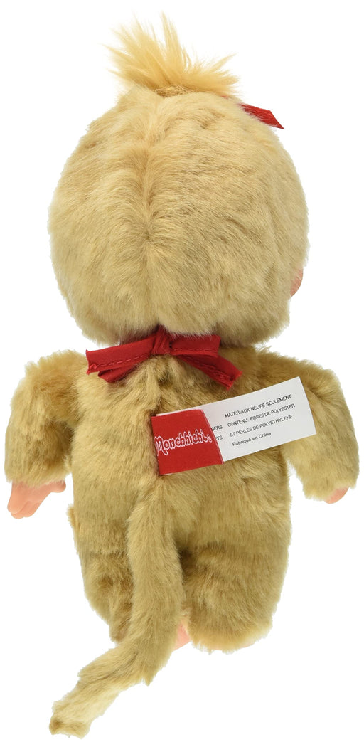 Monchhichi Premium Standard Plush Toy S size Beige Girl 226597 21.5x13x7.5cm NEW_2