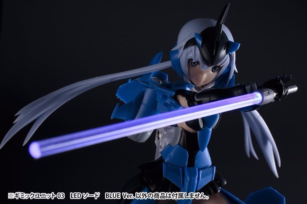 KOTOBUKIYA M.S.G Gimmick Unit 03 LED SWORD BLUE Ver Model Kit NEW from Japan_6