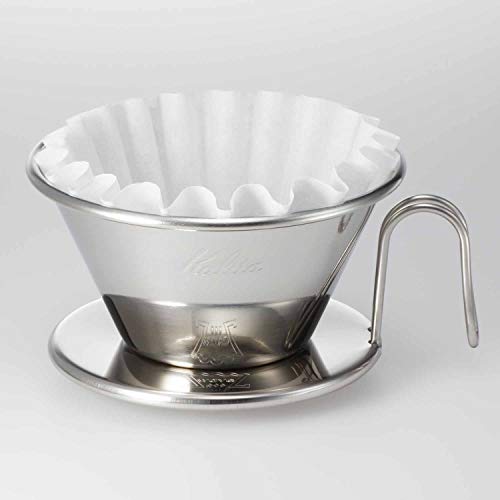 Kalita coffee dripper stainless steel made in Japan for 2-4 people WDS-185#05097_3