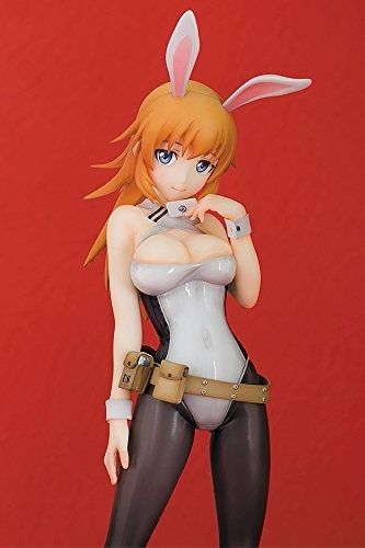 Strike Witches Charlotte E Yeager Bunny Style 1/8 PVC Figure AQUAMARINE NEW_7