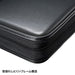 Sunwa Supply DVD/CD Semi-Hard Case 96 pieces storage black FCD-WL96BK NEW_2