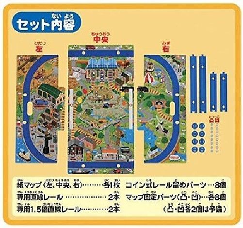 TAKARA TOMY PLARAIL THOMAS & FRIENDS TRANSFORM INTO BOX! PLAY MAP SET NEW Japan_5