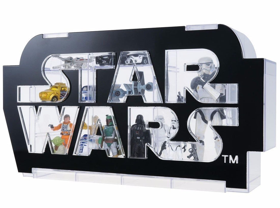 STAR WARS LOGO DISPLAY CASE TAKARA TOMY NEW from Japan Tomica MetaColle_1