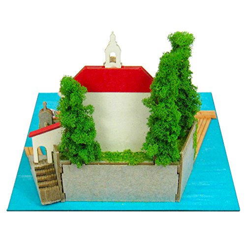 Sankei Studio Ghibli mini Porco Rosso Adriano & flying boat paper craft MP07-21_9