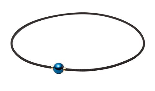 Phiten necklace RAKUWA neck X100 mirror ball earth color 45cm Yuzuru Hanyu NEW_1