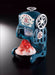 DOSHISHA Electric Full-Scale Fuffy Snow Cone Maker Blue DCSP-1651 NEW from Japan_2
