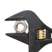 Fujiya black gold light monkey wrench 0-43 mm FLA-43-BG spanner NEW from Japan_4