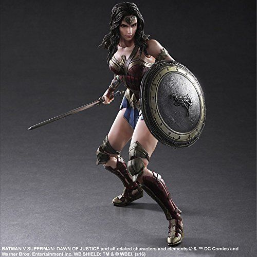 Batman v Superman: Dawn of Justice Play Arts Kai Wonder Woman Figure NEW_5